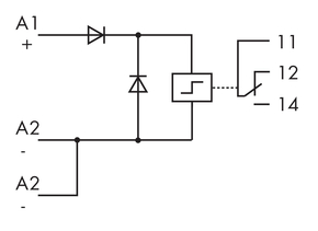 WAGO GmbH & Co. KG Stromstoßschaltermodul DC 24 V,1 Wechsler 286-573