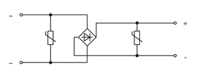 WAGO GmbH & Co. KG Gleichrichtermodul AC 24 V 286-830