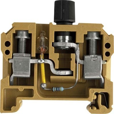 Weidmüller Sicherungsklemme SAKS 1/35G20 LD24VDC