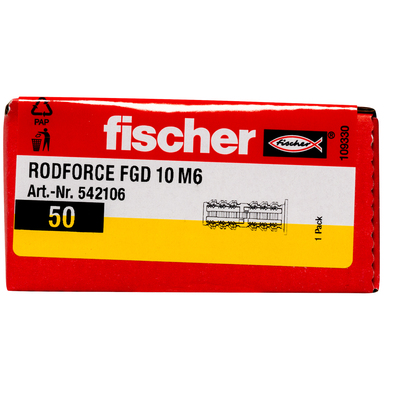 Fischer Deutschl. Gewindestangendübel 10mm RODFORCE FGD 10 M6