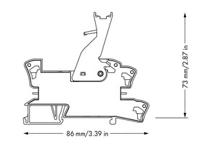 WAGO GmbH & Co. KG Relaissockel 1 Wechsler mit Handbedienung 788-108