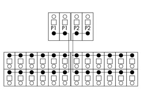 WAGO GmbH & Co. KG Potentialverteilermodul 830-800/000-306