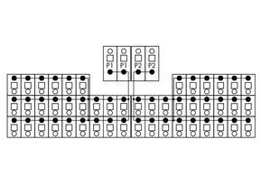 WAGO GmbH & Co. KG Potentialverteilermodul 830-800/000-308