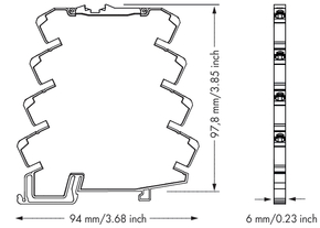 WAGO GmbH & Co. KG Optokopplermodul DC 24 V,lichtgrau 857-1494