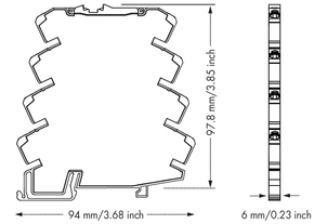WAGO GmbH & Co. KG Optokopplermodul DC 24 V,lichtgrau 857-1494