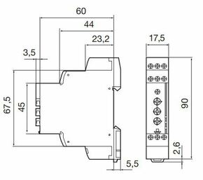 Eberle Controls Strommessrelais IMI-1