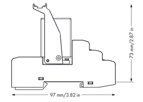 WAGO GmbH & Co. KG Relaismodul DC 110 V,4 Wechsler 858-307