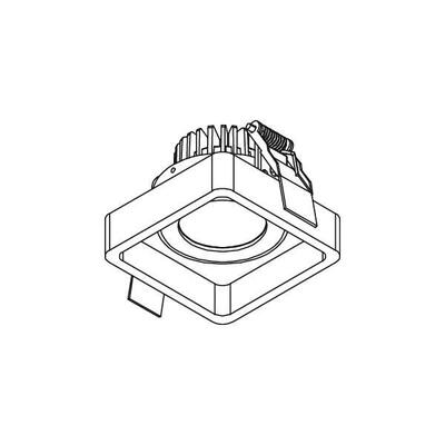 Brumberg Leuchten LED-Einbaustrahler 350mA 2700K st.-ws. 13027173