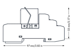WAGO GmbH & Co. KG Relaismodul DC 24 V,4 Wechsler 858-390
