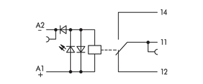 WAGO GmbH & Co. KG Relaismodul DC 60 V,1W,grau 859-306