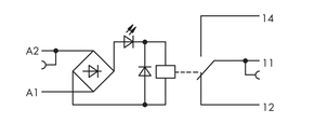 WAGO GmbH & Co. KG Relaismodul AC/DC 115 V 859-357