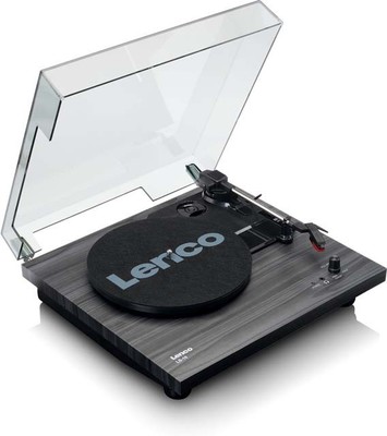 LENCO Plattenspieler Holzgehäuse LS-10 Black