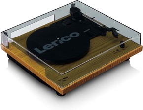 LENCO Plattenspieler Holzgehäuse LS-10 Wood