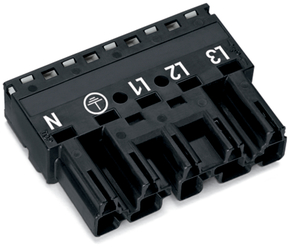 WAGO GmbH & Co. KG Stecker 2x0,5-4mmq schwarz 770-215