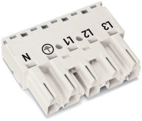 WAGO GmbH & Co. KG Stecker 0,5-4mmq weiß 770-435
