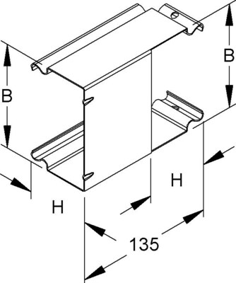 Niedax Außeneckeinsatz LUAE 60.060 R