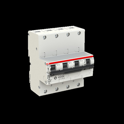 ABB Stotz S&J Haupleitungsschutzschalter 35A K 25kA 4P S754DR-K35