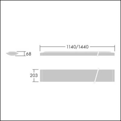 Thorn LED-Anbauleuchte 3000K IQ SURF L #96629274