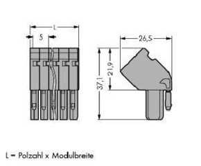WAGO GmbH & Co. KG Federleiste kodierbar, 1p. gr 769-101/022-000