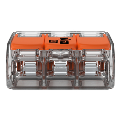 WAGO GmbH & Co. KG Compact-Verbindungsklemme 3-Leiter bis 6qmm 221-613