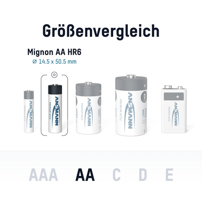 Ansmann Akku Mignon NiMH AA 2700mAh 5030852 VE2 Bli