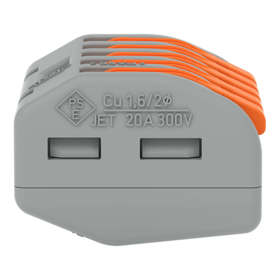 WAGO GmbH & Co. KG Verbindungsklemme 5x0,8-4qmm gr 222-415