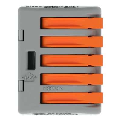 WAGO GmbH & Co. KG Verbindungsklemme 5x0,8-4qmm gr 222-415