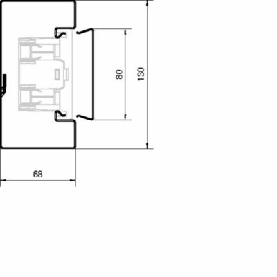 Tehalit Brüstungskanal-UT BRS 651301 lgr