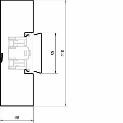 Tehalit Brüstungskanal-UT BRS 652101 lgr