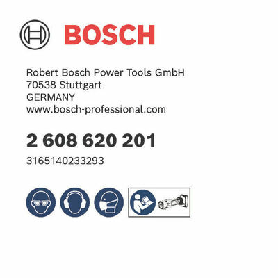 Bosch Power Tools Führungsspitzen-Schneidbit für Trockenbauwand 2 608 620 201