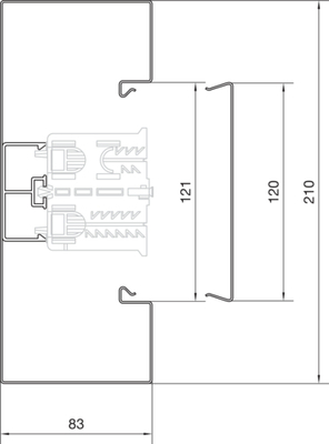Tehalit Brüstungskanal-UT BRS 852101B verz