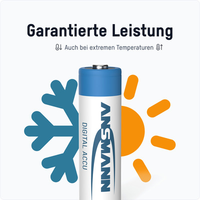 Ansmann Akku Mignon Digital NiMH AA 2850mAh 5035021 sammelverp.