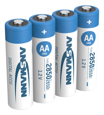 Ansmann Akku Mignon Digital NiMH AA 2850mAh 5035092 VE4 Bli