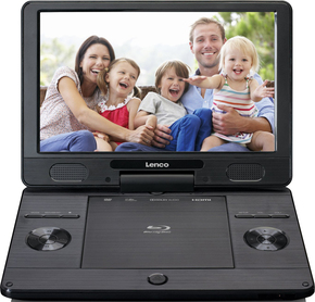 LENCO Blu-Ray Player DVD portable BRP-1150 Black