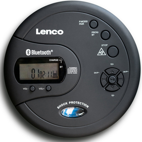 LENCO CD/MP3-Player portable,Ladef. CD-300 Black