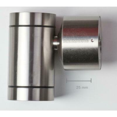 Brumberg Leuchten Wandleuchte Outdoor 1xGU10/35W edelstahl 35001420