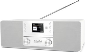 TechniSat DAB+Digitalradio UKW,CD,BT,Streaming DIGITRADIO370CDBT weiß