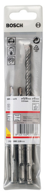 Bosch Power Tools SDS plus-5 Set 3tlg 5/6/8 mm 1617000118