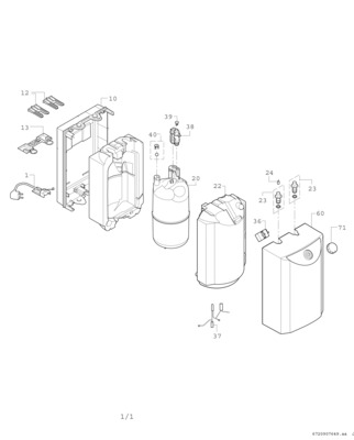 Bosch Thermotechnik Kleinspeicher 5L Untertisch TR3500TO 5 T