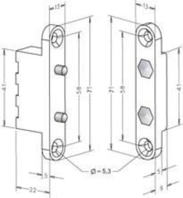 Assa Abloy effeff Stromübertrager 10305--------00