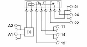 Phoenix Contact Interface PLC-RSC-24UC/21-21AU
