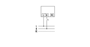ESYLUX LED-Strahler 5000K, schwarz OLWL200OP1700850BK