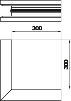 OBO Bettermann Vertr Außeneck 70x130mm GA-SA70130RW OBO Bettermann Vertr Außeneck 70x130mm GA-SA70130RW