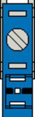 Phoenix Contact Anschlußklemme 41A 0,5-6qmm bl AKG 4 BU