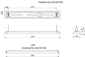Philips Lighting LED-Pendelleuchte 4000K, DALI, weiß SP342P 45S #10365800