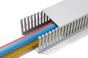 HellermannTyton Verdrahtungskanal HF grau HTWDHF-25X25-PC/ABS