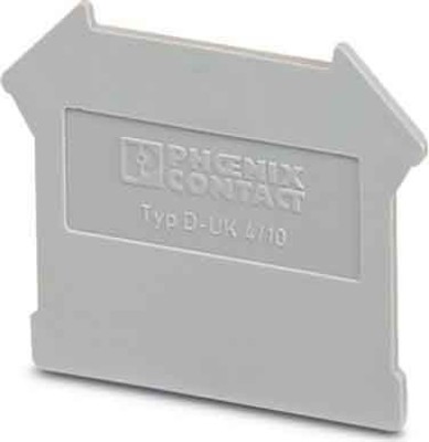 Phoenix Contact Deckel 42,5x1,8x35,9mm gr D-UK 4/10