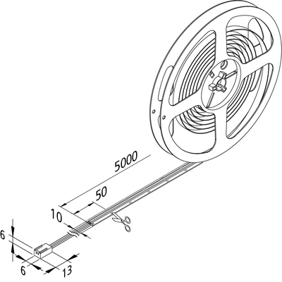 Hera LED-Stripe 5m nw 20203120103