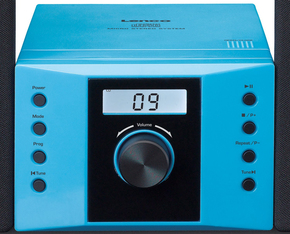 LENCO Kinder-Micro-Anlage CD/PLL/FM/AUX MC-013 Blue