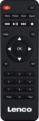 LENCO DAB+ Radio CD/MP3-Player PLL/FM,BT DAR-061 sw